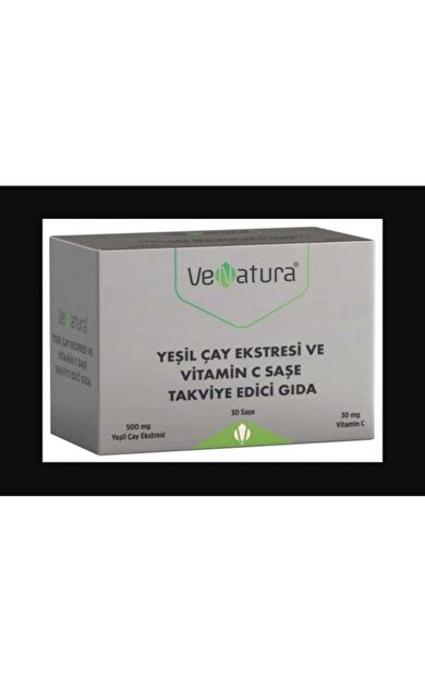 Venatura Yeşil Çay Ekstresi ve Vitamin C 30 Saşe