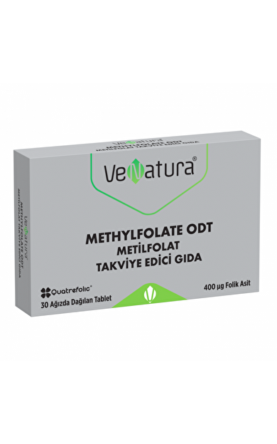 VENATURA Metilfolat ODT Takviye Edici Gıda 30 Tablet