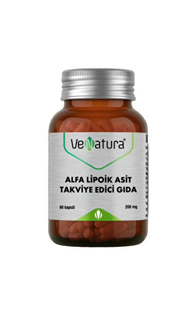 VENATURA Alfa Lipoik Asit Takviye Edici Gıda 90 Kapsül