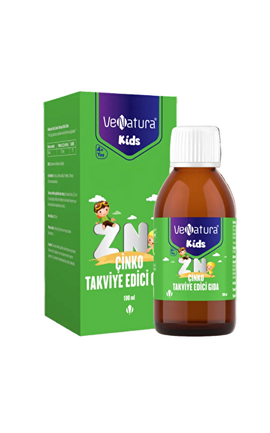 VENATURA Kids Çinko Takviye Edici Gıda 100 ML