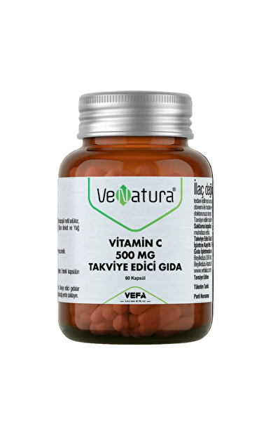 VENATURA Vitamin C 500 mg 60 Kapsül