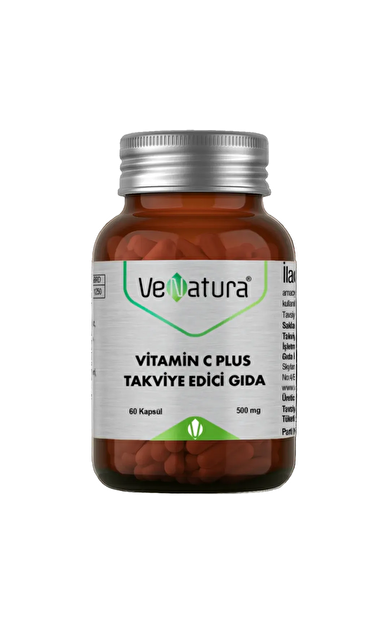 VENATURA Vitamin C PLUS Takviye Edici Gıda 60 Kapsül