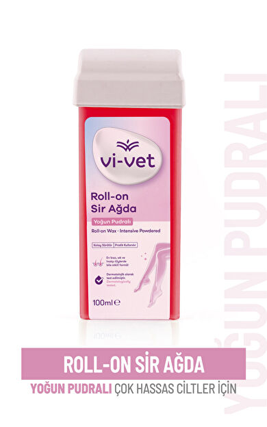 Vi-Vet Roll-On Sir Ağda 100 Ml Yoğun Pudralı