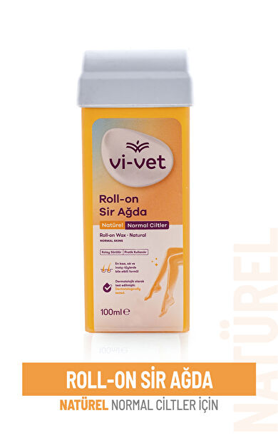 Vi-Vet Roll-On Sir Ağda 100 Ml Natürel