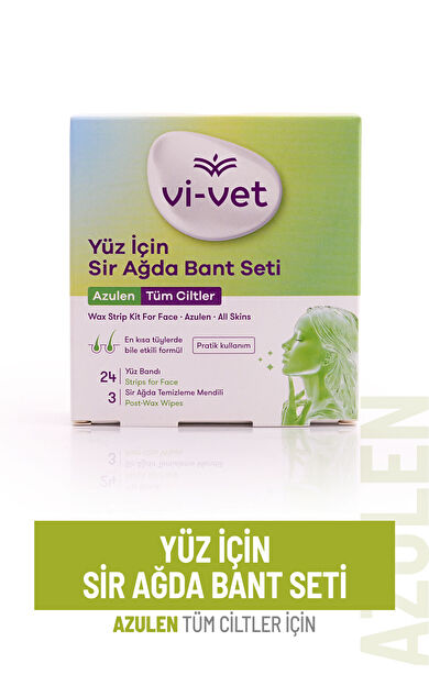 Vi-Vet Yüz Sir Ağda Bandı Azulen 24