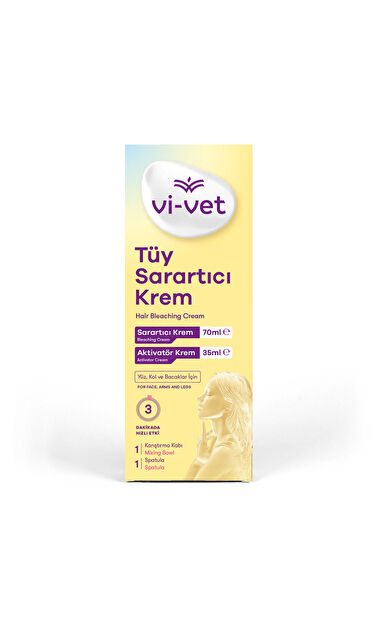 Vi-Vet Tüy Sarartıcı Krem 70 Ml + 35 Ml 1 Ad.