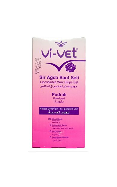 Vi-Vet Ağda Bandı Vücut 41'Li Pudra