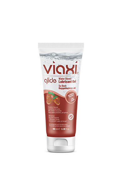 Viaxi Glide Strawberry Lubricant Gel 100 ml