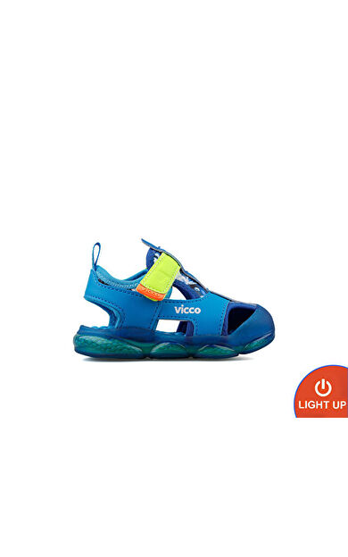 Vicco Live Çocuk Işıklı Sandalet 332.B25Y.217-05 Mavi