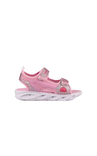 Vicco ROY Çocuk Günlük Işıklı Sandalet 332.F21Y.189-06 Pembe