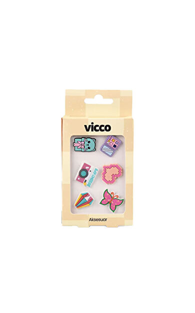 Vicco Diamond Terlik Rozeti 996.A26Y.003-80 Çok Renkli