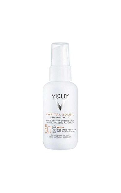 Vichy Capital Soleil Uv Age Daily Spf50 Foto Yaşlanma Karşıtı Güneş Kremi 40ml