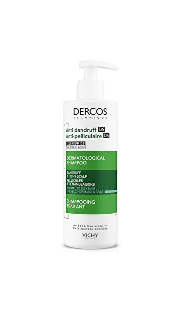Vichy Dercos Anti Dandruff Kepek Karşıtı Şampuan 390 ml - Normal ve Yağlı Saçlar