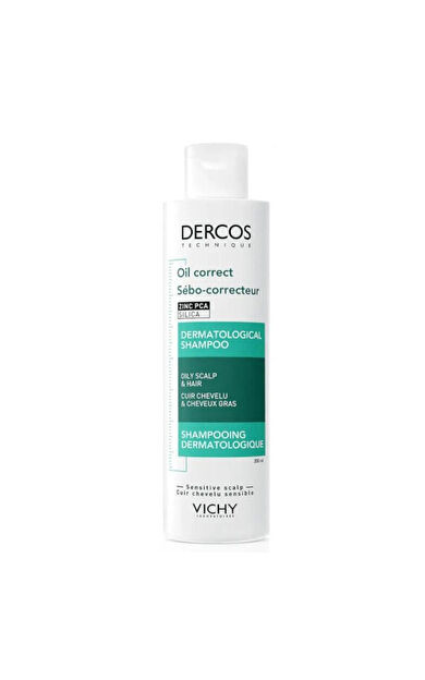 Vichy Dercos Oil Correct Yağlanma Karşıtı Şampuan 200 ml