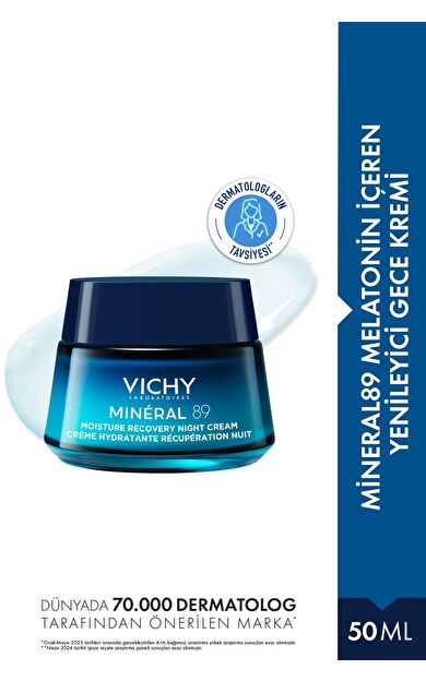 Vichy Mineral 89 Yenileyici Gece Kremi 50 ml