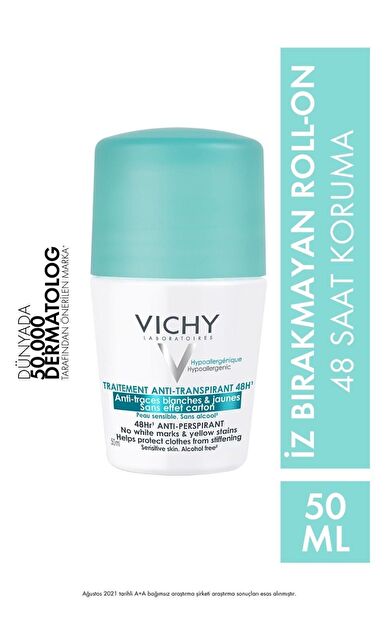 Vichy Roll-On Deodorant Terleme Karşıtı 50 ml