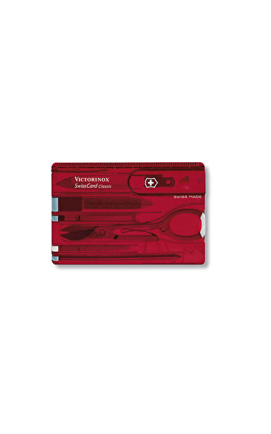 VICT.SWISSCARD ŞEFF KIRMIZI Renkli