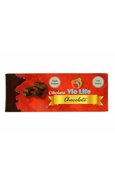 VİE LİFE Proteini Azaltılmış Çikolata 25g