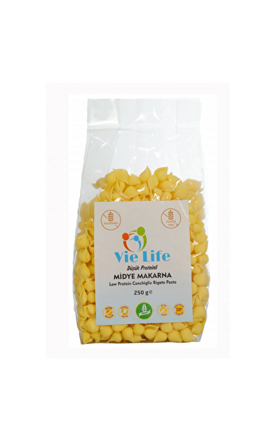 VİE LİFE Proteini Azaltılmış Midye Makarna 250g