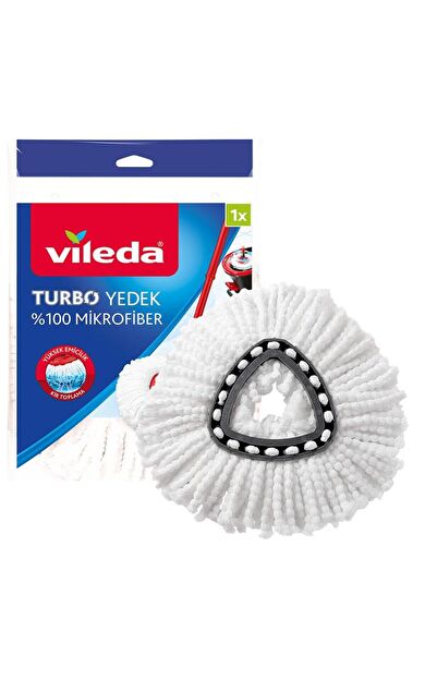 Vileda Turbo Yedek Paspas, Beyaz