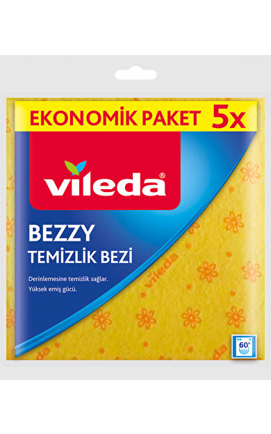 Vileda 5 Li Bezzy Temizlik Bezi