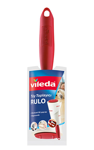 Vileda Tüy Toplayıcı Rulo , Perforeli , 58 Yaprak