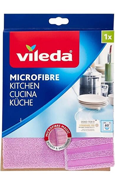 Vileda Mikrofiber Mutfak Bezi Tekli
