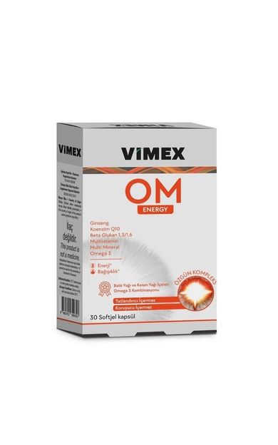Vimex Om Energy 30 Kapsül