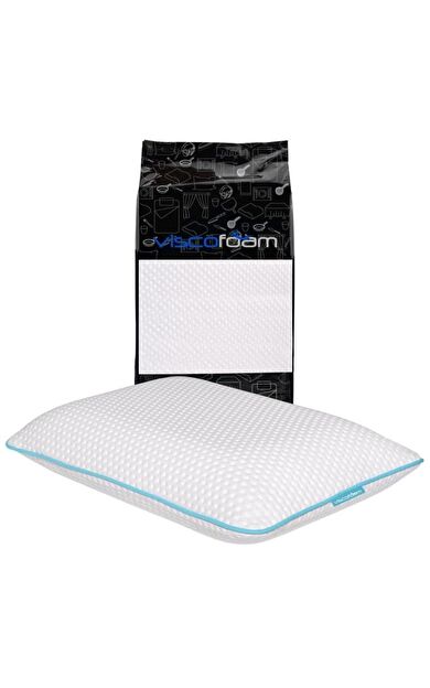 Boyun Destekli Ortopedik Yastık Tombul Visco Yastık - 59x39x13cm