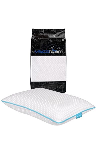 Comfy Boyun Destekli Ortopedik Yastık Tombul Visco Yastık - 55x35x12cm