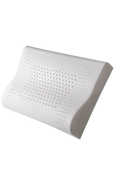 Hava Kanallı Ortopedik Boyun Destekli Yastık Visco Yastık 60x40x10-8cm