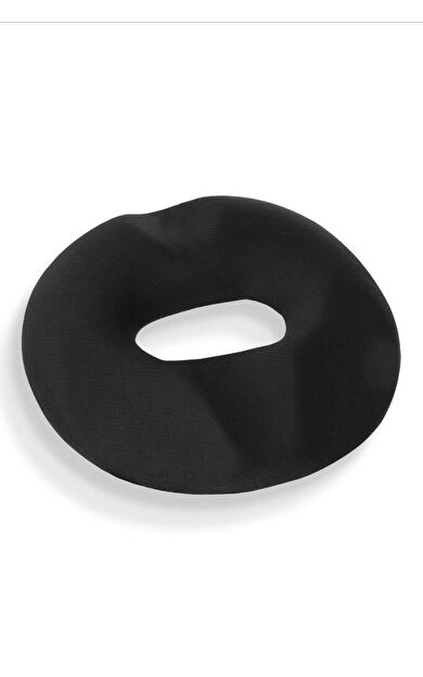 Ultralüks Ortopedik Oturma Simidi Kuyruk Sokumu Yastığı Visco Oturma Simidi - Siyah