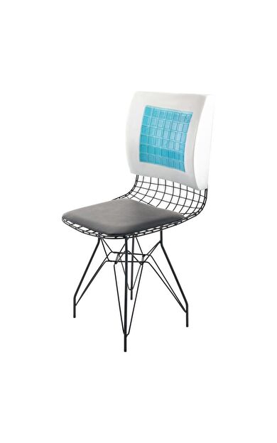 Terletmeyen Ortopedik Bel Yastığı Ofis Sandalye Araç Koltuk Bel Destek Yastığı Visco Bel Yastığı