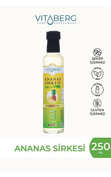 Ananas Sirkesi | Sandaloz Sakızı ve Limon Ekstrakt İçeren Karışım 250 ml