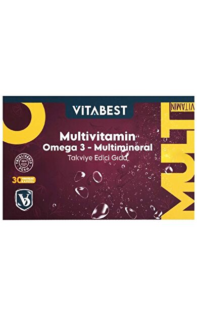 Vitabest Multivitamin 30 Kapsül