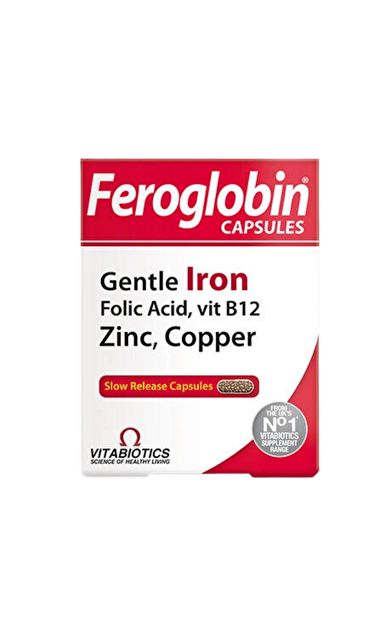 VİTABİOTİCS Feroglobin 30 Kapsül