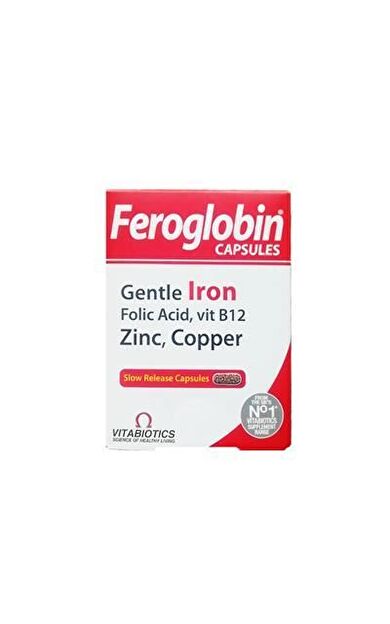Vitabiotics Feroglobin 30 Kapsül-SKT:04/2027