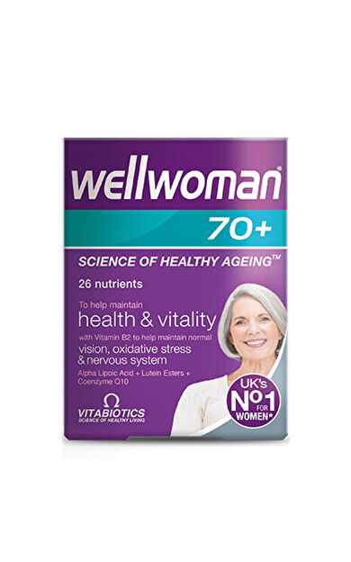 Vitabiotics Wellwoman 70+ Takviye Edici Gıda 30 Tablet