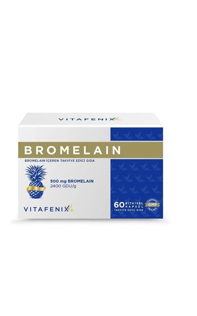 Vitafenix Bromelain 500mg 60 Kapsül
