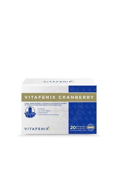 Vitafenix Cranberry 20 Kapsül