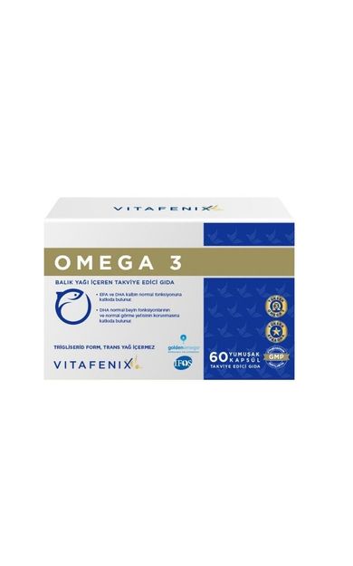 Vitafenix Omega 3 60 Kapsül