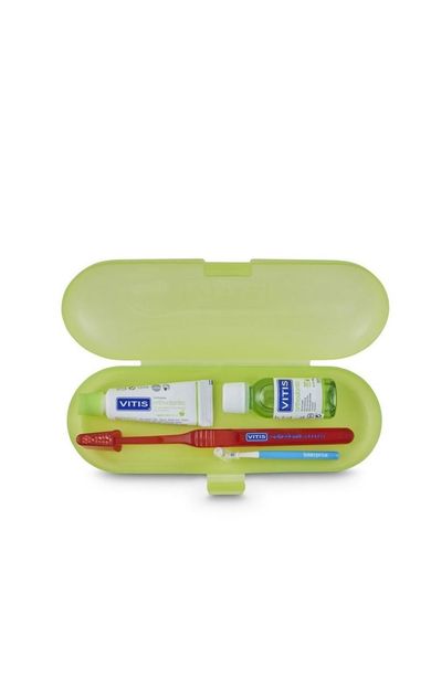 Vitis Kit Ortho Gargara 30ml Macun 15 ml Ortodontik Diş Fırçası ve Interprox Plus Conic Diş Arası Fırçası