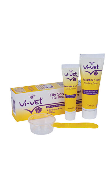Vivet Tüy Sarartıcı Krem 35 Ml + 70 Ml