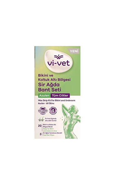 Vivet Bikini Ve Koltuk Altı Sir Ağda Bant Seti