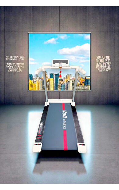 Voit Comfort Koşu Bandı Kavisli Ultra Esnek Özel Zemin Geniş ve Uzun Bant Kurulum Gerektirmez 120kg