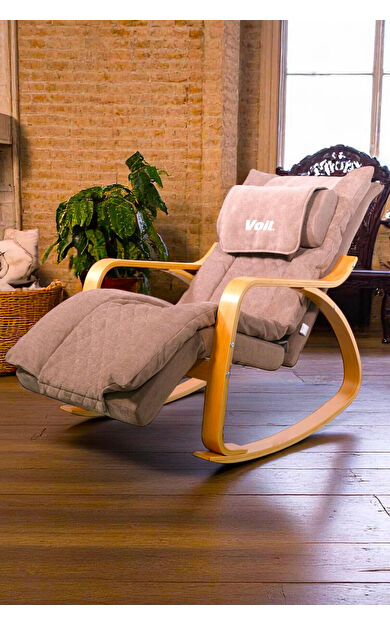 Voit M300 Elektrikli Masaj Koltuğu Masaj Sandalyesi Krem Renk, Kumandalı