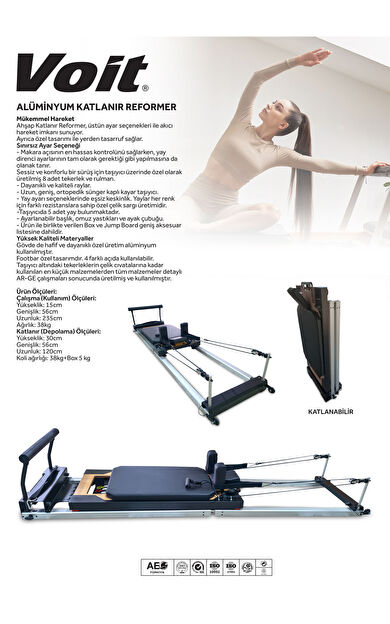 Voit Alüminyum Katlanabilir Reformer