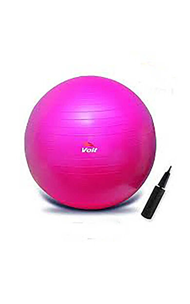 Voit 65 Cm. Pilates Topu Fuşya + Pompa Hediyeli