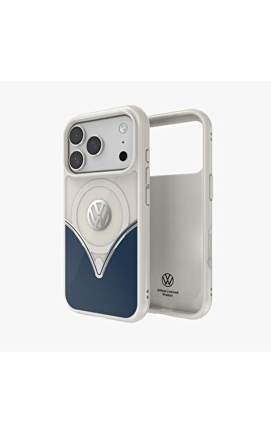 Volkswagen iPhone 17 Pro Uyumlu Kılıf - Kobalt Mavi