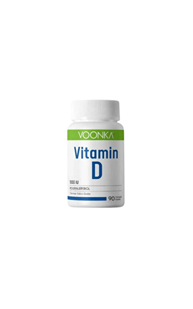 VOONKA Vitamin D 90 Yumuşak Kapsül